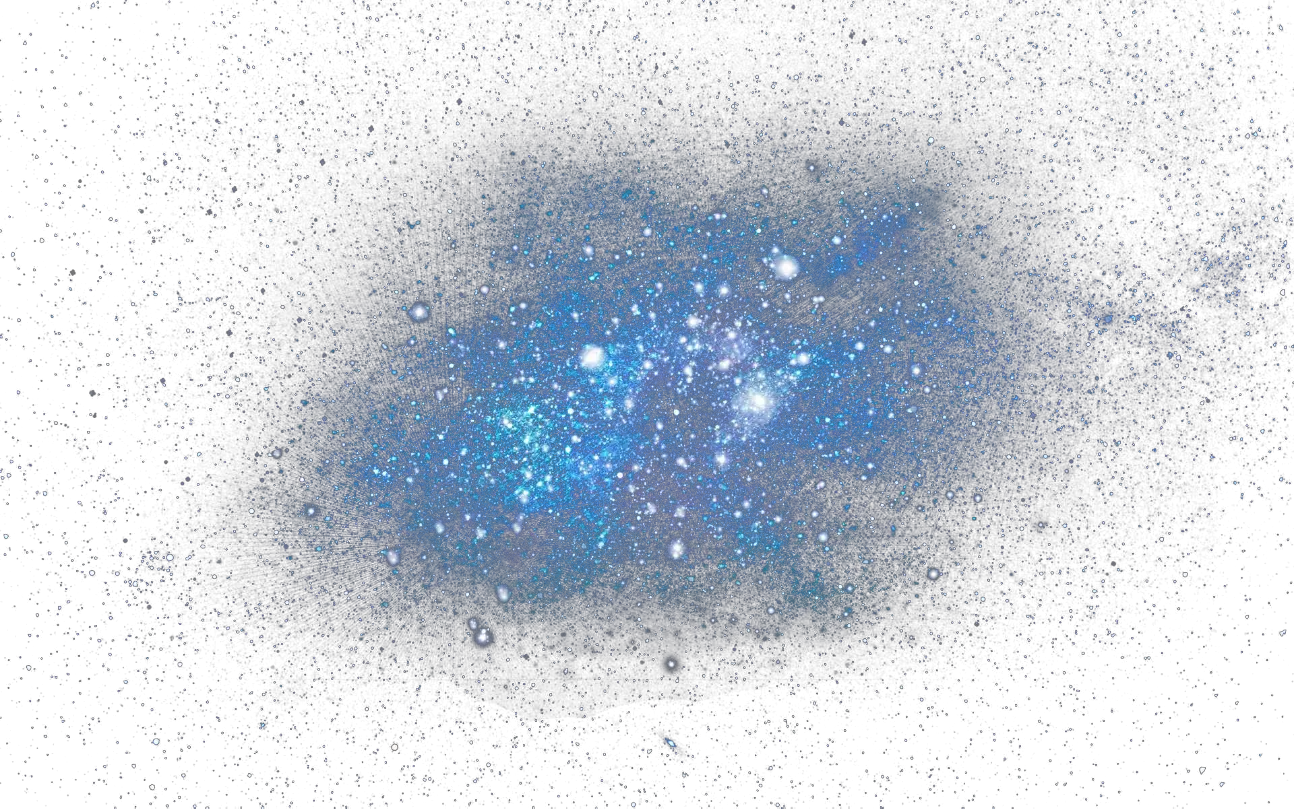 sparkles stars stardust dust lights effect lighteffect Blue Stardust Png